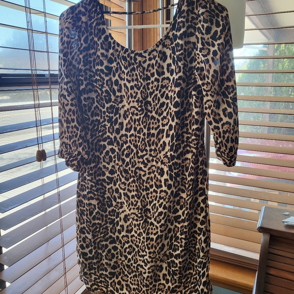 Leopard Print Dress - Picture 5 of 6